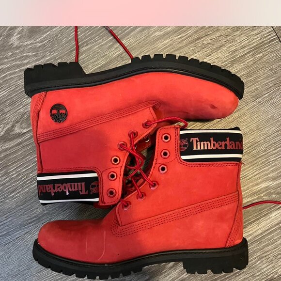 LIMITED EDITION WOMENS TIMBERLAND BOOTS SIZE 8 - Picture 4 of 6